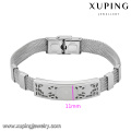 bracelete-29-xuping barato granel jóias moda pulseiras de aço inoxidável